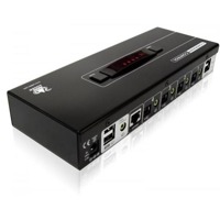 Der Adder CCS4USB von Adder ist ein KVM Switch für RJ-45 und USB mit RS232 Steuerung und Free Flow.