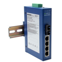 eWorx SE205-MMSC Industrie Switch von Advantech B+B SmartWorx mit 4 + 1 Ports.