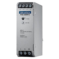 PSD-A40W12 DIN Rail Power Supply AC zu DC 100-240V 40W 24V von Advantech Rechts