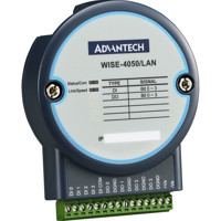 WISE-4050-LAN Modbus Ethernet I/O Modul mit 4x DI und 4x DO von Advantech Side