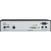 ACR1000A-T-R2 IP-basierter Single-Link DVI-D Transmitter mit einem Gigabit Ethernet RJ45 und einem SFP Glasfaser Anschluss von Black Box