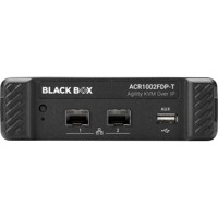 ACR1002FDP-T Dual-Head DisplayPort IP KVM Transmitter mit 2x SFP Anschlüssen von Black Box Front