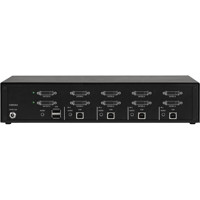 KVS4-2004D sichere DVI-I KVM Switches von Black Box Anschlüsse