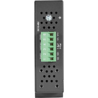 LBH3050A Unmanaged Fast Ethernet Industrie Switch mit 5x RJ45 Ports von Black Box Schraubklemme