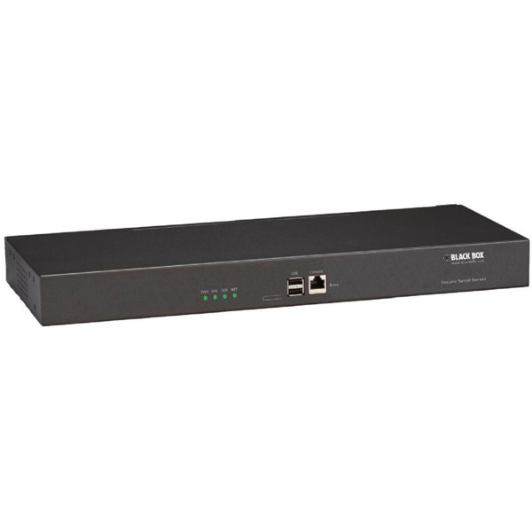 LES1500 Serie Enterprise Secure Serial Server mit Cisco Pinout, Dual Gigabit Ethernet und Bis zu 48 Ports von Black Box