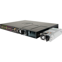 TX2020R-P Layer 2/Layer 3 cnMatrix Switch mit 16x RJ45 PoE+ Anschlüsse, 4x SFP+ Ports und 2x CRPS Slots von Cambium Networks mit CRPS Modul