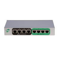 Der ConnectPort TS 4x4 von Digi ist ein Geräteserver inklusive Ethernet Switch - Back.