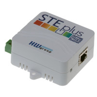 HWg-STE Plus PoE Ethernet Thermometer mit Trockenkontakten und PoE von HW group.