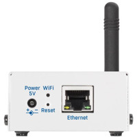 SD-2xOut Monitoring Lösung über SensDesk mit PoE, WLAN und Ethernet von HW Group Rückseite