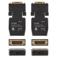 616R/T von Kramer Electronics ist ein DVI Dual Link Sender und Empfänger über LWL-Kabel.