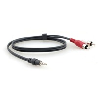 C-A35M/2RAM von Kramer Electronics ist ein Audio-Kabel in verschiedenen Längen mit 3,5mm Klinkenstecker auf Cinch.