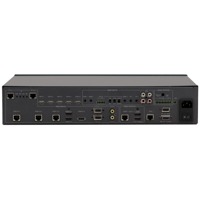 HDBaseT-, HDMI- und RS-232 Ports des VP-553 Präsentations-Matrixswitches von Kramer Electronics.