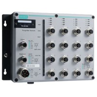 Der TN-5516A von Moxa ist ein industrieller Netzwerk Switch mit EN-50155 Zertifizierung.