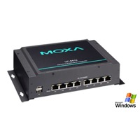 Der UC-8416 von Moxa ist ein Lüfterloser Computer mit Windows.