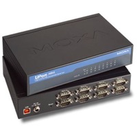 Der UPort 1610-8 von Moxa ist ein USB zu Seriell Konverter mit 8 Ports