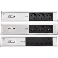 PowerBOX 3Px industrielle Steckdosenleisten mit 3x Ausgängen und LAN Konnektivität von Netio Varianten