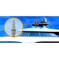 OMNI-404 omnidirektionale 5G Marine Antenne für die 617-3800MHz Frequenzen von Poynting Anwendung
