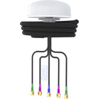 Puck 5 Poynting 5-in-1 MiMo LTE WiFi Antenne in weiß mit Kabel