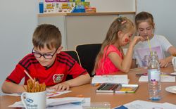 Während die Großen interessiert durch die BellBüros schlenderten, hielten viele der Kleinen über mehrere Stunden ihre Stellung im Kinderbereich.