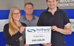 BellEquip ist immer wieder für Spendenaktionen offen. Heuer unterstützten wir unter anderem, eine schwer erkrankte Zwettlerin.
