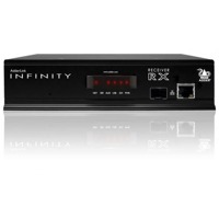 AdderLink Infinity 1002 von Adder ist ein DVI-D, USB, Audio, RS232 KVM Extender über CATx oder LWL.