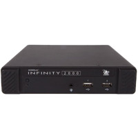 ALIF2122R KVM over IP Receiver mit 2x DisplayPort und 2x SFP Anschlüssen von Adder Front