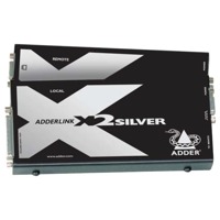AdderLink X2 Silver Adder CATx KVM Extender
