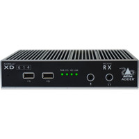 ADDERLink XD614 Quad-Head KVM Extender mit DisplayPort 1.2 MST Technologie von Adder Receiver Front