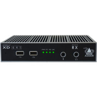 ADDERLink XD641 Single-Head KVM Extender für Auslösungen bis 4K60 UHD von Adder Receiver Front