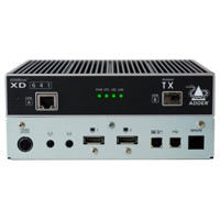 ADDERLink XD641 Single-Head KVM Extender für Auslösungen bis 4K60 UHD von Adder Transmitter von vorne und hinten