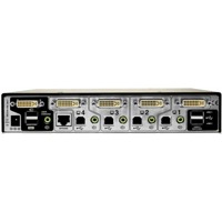 AdderView 4 Pro DVI Adder 4 Port DVI-I Dual Link USB Audio KVM Switch