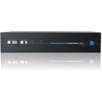 AdderView Matrix MP ist ein 8 oder 16 Ports VGA, USB und PS/2 KVM-Switch für 2 Konsolen.