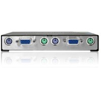 AdderView Prism von Adder ist ein Rewerse KVM-Switch für 2/4 Konsolen auf 1 Rechner.