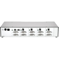 ADDERView Secure AVS 2214 4-Port Dual-Head DVI-D KVM Secure Switch von Adder von hinten