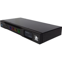 AVS1124 AdderView Secure Multi-Viewer Switch mit 4x DVI und 2x HDMI von Adder Side