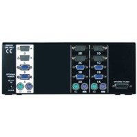 SmartView MultiScreen VGA KVM-Switch von Adder für 2 Bildschirme auf 2 Rechner.