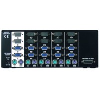 SmartView MultiScreen VGA KVM-Switch von Adder für 2 Bildschirme auf 4 Rechner.