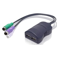KMU2P Adder PS/2 auf USB Tastatur / Maus Konverter / Adapter