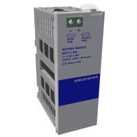Batteriemodul mit 2x 12V DC 1.3Ah Batterien von ADEL system zur Versorgung von USVs.