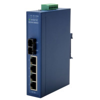 eWorx SE205-MMSC Industrie Switch mit 4 RJ45 und 1 Glasfaser Port von Advantech B+B SmartWorx.