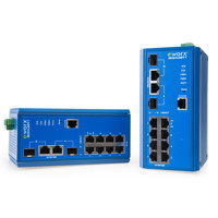 Monitored Managed Netzwerkswitches der eWorx SE500 Serie von Advantech B+B SmartWorx.