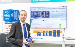 Mit einem Advantech Solutions Bereich wurde erstmals bei einer Messe, einem Hersteller zusätzlicher Raum für die Präsentation seiner Lösungen ermöglicht. Neben den Routern standen hier vor allem die Netzwerkswitche im Mittelpunkt.