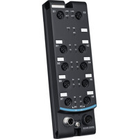 Seitliche Ansicht des ADAM-250PN IP67 PROFINET Remote I/O Moduls von Advantech