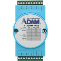 ADAM-4018+ 8-Kanal Thermoelement Eingangsmodul mit Modbus von Advantech Front