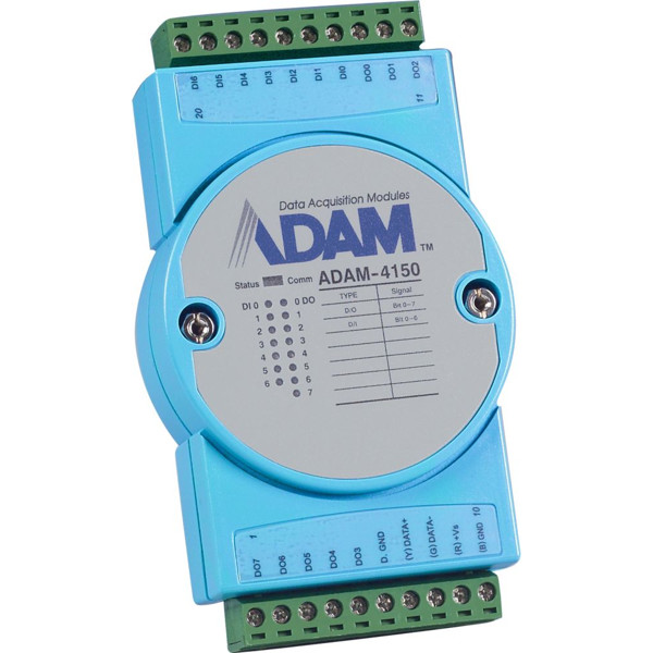 ADAM-4150 Advantech Remote I/O Modul mit 7x digitalen Ein- und 8x ...
