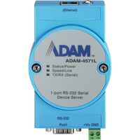 ADAM-4571L serieller 1-Port RS232 Device Server mit einem RJ45 Anschluss von Advantech Front