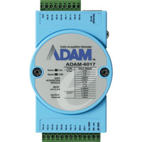 ADAM-6017 Modbus TCP Ethernet I/O Modul mit 8x analogen Eingängen und 2x digitalen Ausgängen von Advantech Front