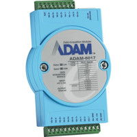 ADAM-6017 Modbus TCP Ethernet I/O Modul mit 8x analogen Eingängen und 2x digitalen Ausgängen von Advantech Side