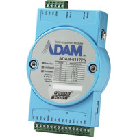 ADAM-6117PN PROFINET Eingangsmodul mit 8x analogen Eingangskanälen und 2x RJ45 LAN Ports von Advantech