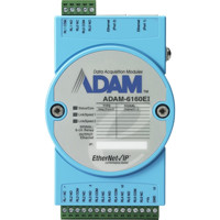 ADAM-6160EI 6-Kanal Relais Ethernet/IP Modul mit 2500 VDC Isolationsschutz von Advantech Front